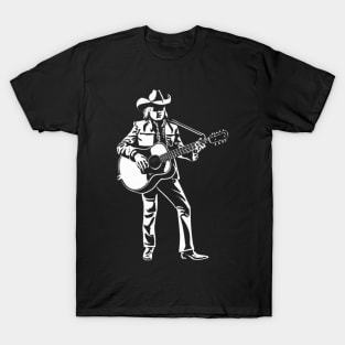 Dwight Yoakam Playing Guitar T-Shirt